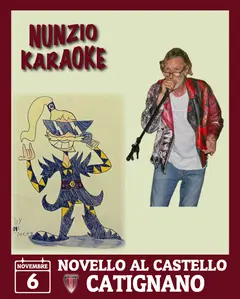 Card di Nunzio Karaoke, 6 novembre 2026